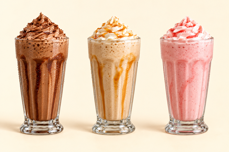 strawberry thickshake.
